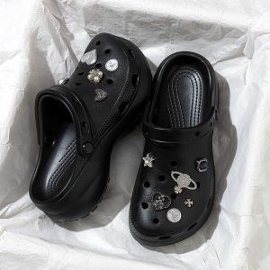 Free Shipping Cloud-Patterned Clogs WomenS Single-Size Trendy And Fashionable Summer Slip-On Sandals Thick-Soled EVA Sandals For Outdoor Wear