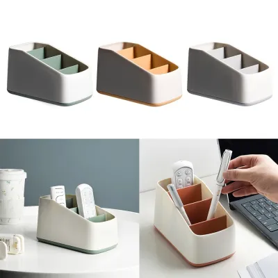Remote Control Holder 4 Slot Multifunctional Phone Storage Rack High Quality Tidy Organizer Case Home
