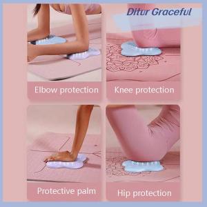 Ditur Yoga Knee Pads Cusion support for Knee Wrist Hips Hands Elbows Balance Support