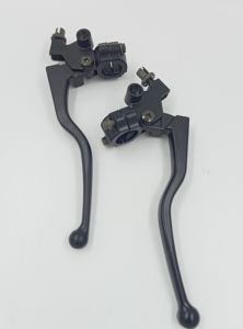 MRP HANDLE BRAKE LEVER CLUTCH LEVER WITH HOLDER LEFT/RIGHT UNIVERSAL