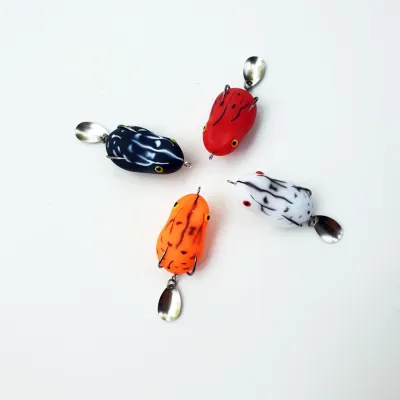 Mồi nhái giả câu lure cá lóc Thái Lan - Mồi nhái giả SUPER FROG Thái Lan ( Ngu Long )