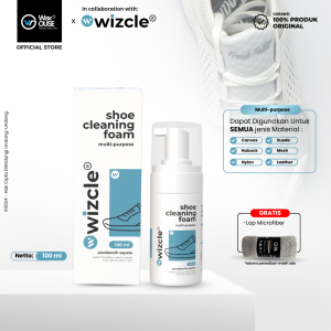 Waxouse X wizcle Shoe Cleaning Foam Busa Pembersih Sepatu
