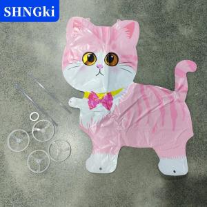 [COD] 🔥🔥🔥SHNGki 4D phim hoạt hình lá bóng bay Voi đứng đi bộ bóng với bánh xe cho trẻ em sinh nhật bên trang trí bé tắm