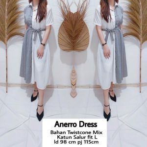 COD MM ANERRO DRESS KEMEJA TUNIK PANJANG