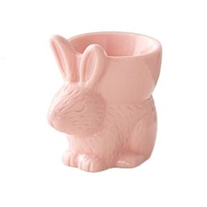 Hình con thỏ trứng ly trứng handmade tổ chức luộc mềm đế để trứng thích hợp cho bàn ăn sáng và sử dụng nhà bếp