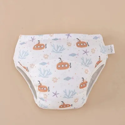Baby Cloth Diapers For Baby Washable Cloth Diaper For Kids Cotton Learning Pants Baby Training Pant