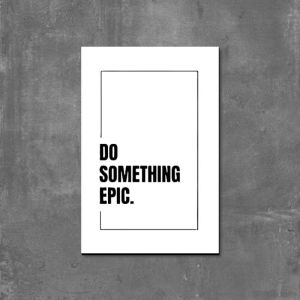 Hiasan dinding kamar aesthetic Poster dinding motivasi kata kata Wall decor Pajangan