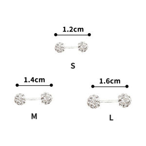VEROMAN BIJOU+ Zircon Stud Earrings for Women – Simple Commuter Style INS Trend Feminine Niche Design High-End Daily Jewelry