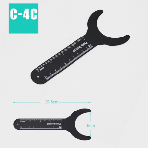 6 Size Dental Photo Contrast Black Background Board Dental Contrast Intraoral Photographic Mirror Dental Tools