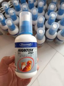 Hantox spray chai xịt ve rận cho chó