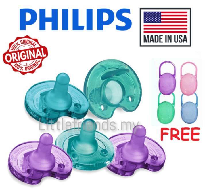 Philips Avent NICU Soothie Pacifier [Made In USA] Newborn Premature