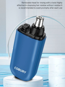 German Quality Electric Nose Hair Trimmer Rechargeable Portable USB Compact Size Nose Hair Clipper