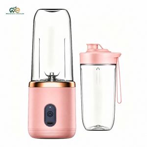 Portable Blender Bottles with Sports Cup Small Travel Juicer Cups USB Multi-Function Juice Mixer Maker For Home Kitchen Food Processor [Winnereco Lifestyle]