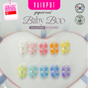 【Vainpot-SG】YOGURT NAIL Baby Boo Collection Set / 10 Watercolour Ink Blooming Liquid