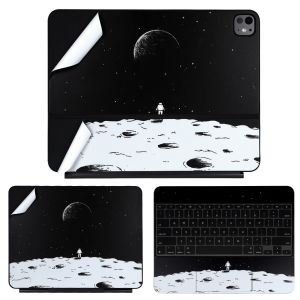 Durable Anti-scratch Skin for 2024 New IPad Pro M4/Air M2 Full Protection Vinyl Stickers for Magic Keyboard 11/13 Inch Protective Skin