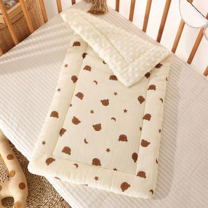 WNDR Alas Stroller Bamboo Bubble | Tatakan Stroller Minky Premium Cotton Dot Muslin Jepang