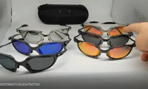 Hawaii Top XMetal แว่นกันแดดล็อกเก็ทแว่นกันแดดโพลาไรซ์โลหะสำหรับขี่มอเตอร์ไซค์กีฬากันลม UV400