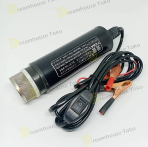 Pompa Air Celup 51mm Black Dengan Filter DC 12V Irigasi Draine Pump/Pompa Air Celup 51mm Hitam DC 12V 80W 30L/M Irigasi Draine Pump