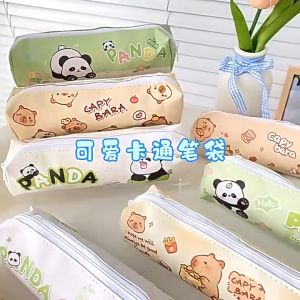 Cute Cartoon Pencil Case Large Capacity High Value Stationery Pouch for Kids School Supplies Use PAZU