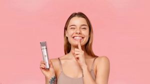 Máy Cạo Bikini Cho Phụ Nữ 2 trong 1 Máy Cạo Điện Không Đau Cho Bikini Nách Chân Tay