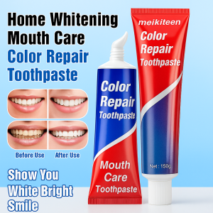 Smoke Stain Whitening Teeth Bright White DeYellowing