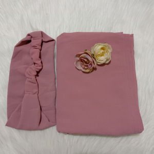 Kerudung/Jilbab/Hijab Instan Non Pet Kode JIHAN-3XL Bahan Ceruty Babydoll By Ory AjeZas Collection