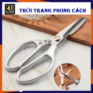 Kéo Cắt Gà Kéo Nhật Làm Bếp Đa Năng Cắt Vải Cắt Giấy SK5 Siêu Sắc Size Lớn 22 cm