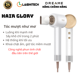 Máy sấy tóc Dreame Hair Glory AHD6A Bản Quốc Tế Bảo Hành 24 Tháng - Hàng Chính Hãng