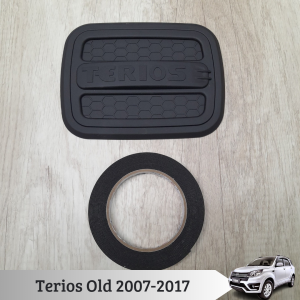 Cover Tutup Tangki Bensin 2007 - 2017 Hitam Doff