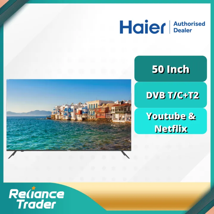 HAIER 50 4K UHD Smart Android TV 9.0 LED LE50K6600UG