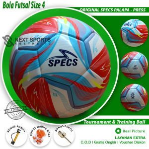 Bola Futsal Original 100% Asli SPECS PALAPA Press Glossy Motif Palapa Hight Performance