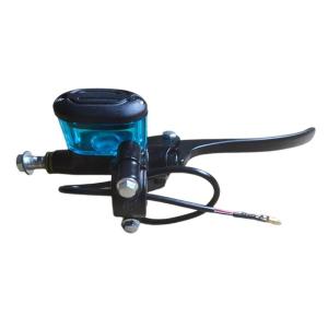 Aluminium Alloy Brake Pump Motorcycles Clutch Thumb Brake Lever Rear Pump Cylinder Handle for Q-9 E-bike Durable