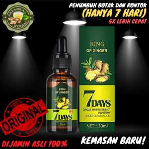 Penumbuh Botak Dan Rontok (HANYA 7 HARI) Pria Anak Bayi Balita Cepat Serum Essence Penghitam Uban Penyubur / 7 Days