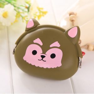 TYGJ02 Dompet Koin Silikon Karakter Anti Air Dompet Poket Pouch