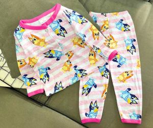 (10-23kg) Bộ dài tay cài nút bé gái thun borip xuất đẹp mềm mịn co giãn thoáng mát 307