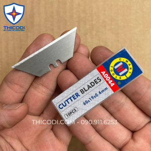 COMBO Dao rọc đa năng Cmart A0012 - 10 Lưỡi dao tam giác A0044 - 5 lưỡi dao mốc rọc cáp Tolsen 30013