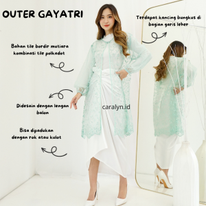 OUTER BRUKAT GAYATRI ATASAN KEBAYA BRUKAT