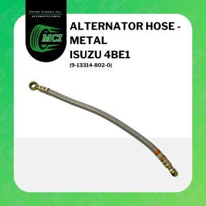 ALTERNATOR HOSE - METAL for Isuzu 4BE1 9-13314-802-0