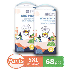 Endebao กางเกงผ้าอ้อมซื้อ1 Take 1 | Fruit Series กรดอ่อน PH | สำหรับผิวบอบบาง | ป้องกันผ้าอ้อมผื่น | S-7XL (ทารกกับเด็ก)