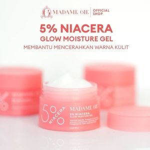 Madame Gie 5% Niacera Glow Moisture Gel - Skincare Pelembab dan Pencerah Wajah - Kosmetik Herbal Online