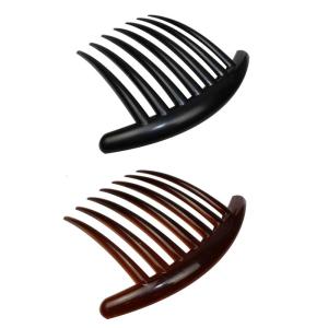 French Twist 7 Teeth Large for Shell Celluloid Flexible Durable French Side Hair Comb No Slip Styling Paris Hair Accesso