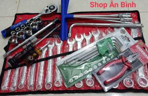 [Giá Hủy Diệt] Combo Bộ Đồ Nghề Sửa Chữa Ô TÔ Xe Máy 11 Chi Tiết Hàng Chuẩn Bao Bền Đẹp