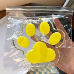 NCNC squishy toys for kids slow rise squishy Super Large Cat Paw Squeeze Toy Soft Kneading Cartoon Fidget Toy Interesting Colorful Cat Paw Pinch Toy Children