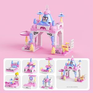 【Local shipment】Fire truck Building Blocks 6 IN 1 tank Series Puzzle building block Toys SWAT Educational Toy Model Engineering Vehicle Police Car Blocks Boy Toys
