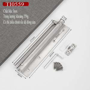 Bản Lề Cửa Tự Đóng Điện Tử Inox An Toàn TI0559 - Thiết Kế Cao Cấp Đa Dụng