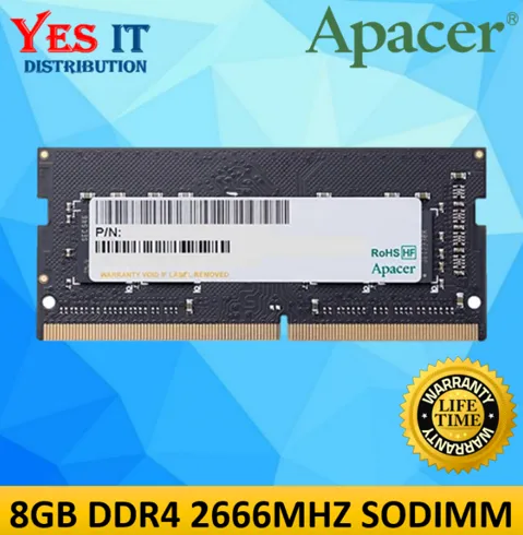 Apacer 8GB / 16GB DDR4 3200MHz Sodimm Notebook Ram
