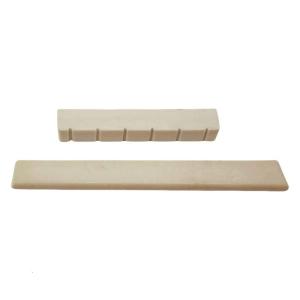 Traditional Acoustic Guitar Saddles and Nut Set Guitar Bridge Component Perfect for Enhancing Tone Claritys and Durability