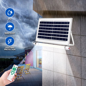 Bingo ไฟโซล่าเซลล์ ไฟ โซล่าเซลล์ นีออน หลอดไฟโซล่าเซล 40w 60w 100w 200w 300w ไฟledโซล่าเซลล์ โซร่าเซลล์ โคมไฟโซลาเซลล์ solar light outdoor  solar cell แสงสีขาว กันน้ำ ไฟ โซ ล่า เซลล์ นีออน - Lazada