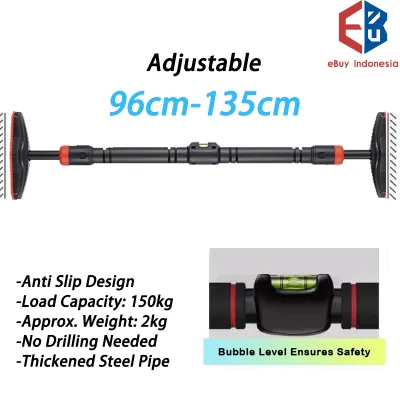 ebuy-Pull Up Bar / Alat fitness doorway door Bar Pull Up Bar Dinding Pintu Door Chinning Alat Untuk Fitness Olahraga