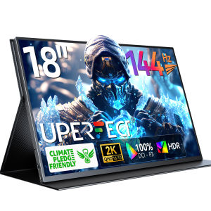 UPERFECT 18 inch 120 144Hz portable monitor 2K 1080P IPS Touch non-touch screen gaming monitor Suitable for computers Switch PS3 4 5 XboX